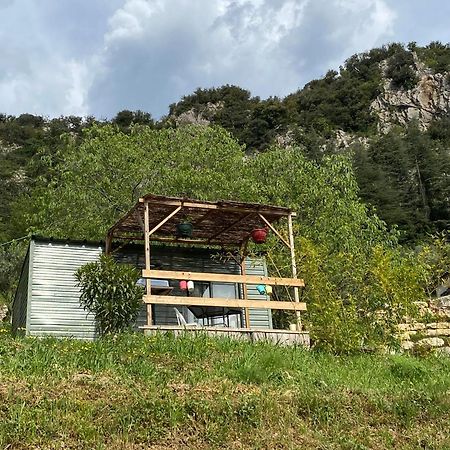 Tiny House Cosy Leilighet Anduze Eksteriør bilde